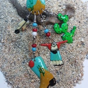 Lunch at the ritz 14k post earings